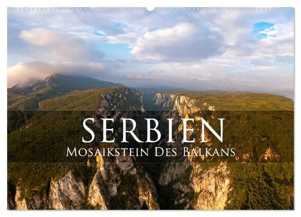 Serbien - Mosaikstein des Balkans (Wandkalender 2026 DIN A2 quer), CALVENDO Monatskalender