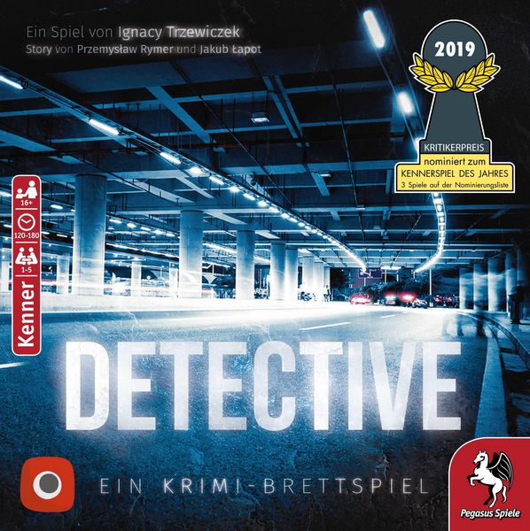 Produktbild: Detective (Portal Games, deutsche Ausgabe) (Nominiert Kennerspiel des Jahres 2019)