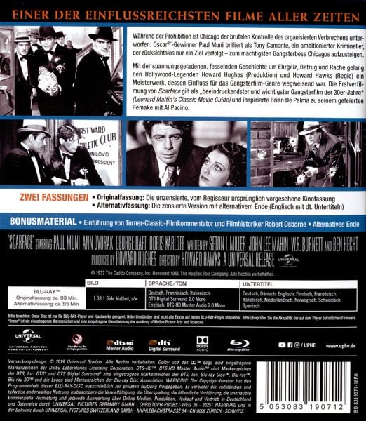 Produktbild: Scarface (1932)