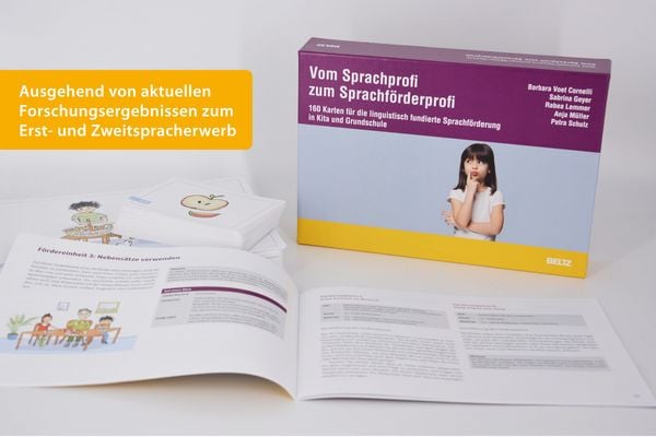 Produktbild: Vom Sprachprofi zum Sprachf&ouml;rderprofi - das Kartenset