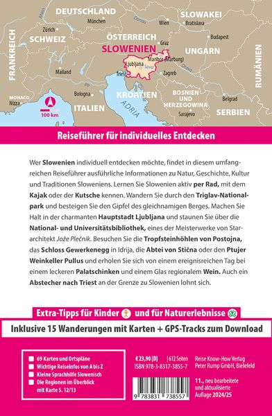 Produktbild: Reise Know-How Reiseführer Slowenien mit Triest