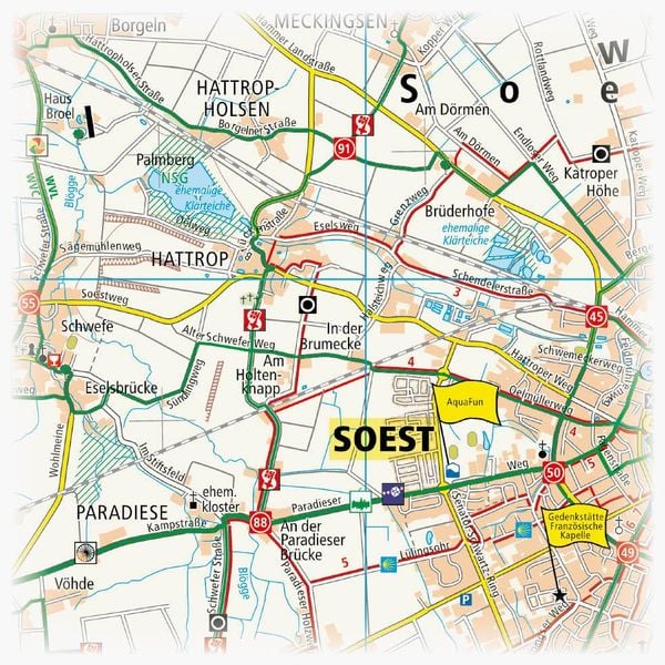 Produktbild: Soester Börde 1:50 000