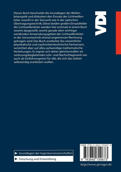 Produktbild: Lichtwellenleiter in Sensorik und optischer Nachrichtentechnik