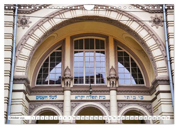 Produktbild: Synagogen im Baltikum (Wandkalender 2026 DIN A4 quer), CALVENDO Monatskalender