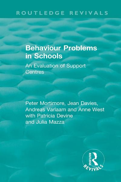 Produktbild: Behaviour Problems in Schools