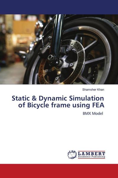 Produktbild: Static & Dynamic Simulation of Bicycle frame using FEA