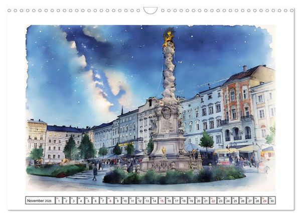 Produktbild: &Ouml;sterreich - Land mit Charme (Wandkalender 2026 DIN A3 quer), CALVENDO Monatskalender