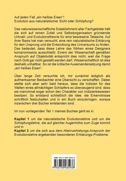 Produktbild: Weltgeschichte zwischen Wissenschaft und Glaube Teil 1