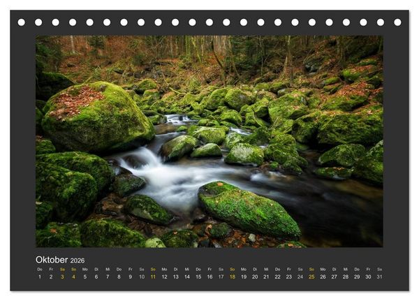 Produktbild: Poesie der Natur (Tischkalender 2026 DIN A5 quer), CALVENDO Monatskalender