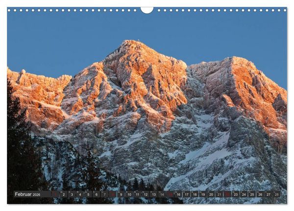 Produktbild: Rund um die Zugspitze (Wandkalender 2026 DIN A3 quer), CALVENDO Monatskalender