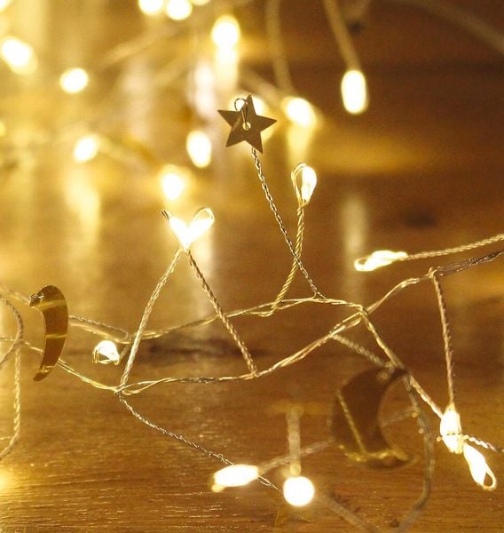 Produktbild: Omm for you Lichterkette Moon & Stars