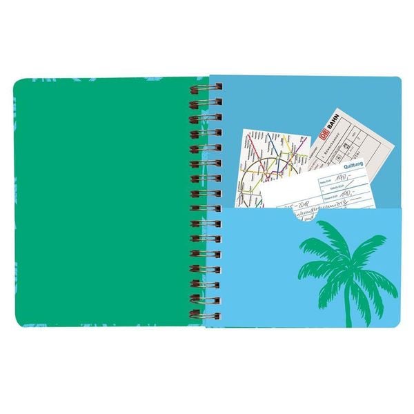 Produktbild: Ringbuch Hardcover Palm Tree