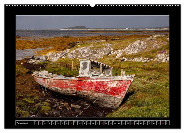 Produktbild: Connemara - Irlands wilder Westen (hochwertiger Premium Wandkalender 2026 DIN A2 quer), Kunstdruck in Hochglanz