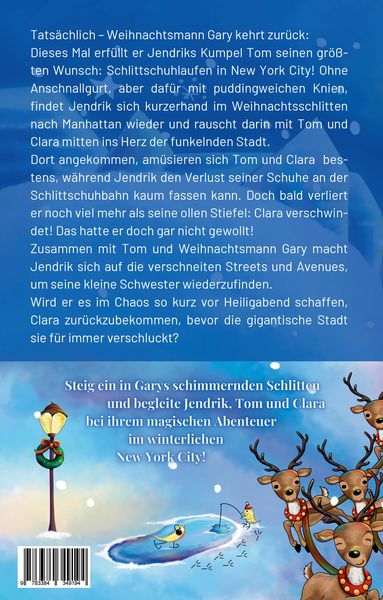Mit Gary Weihnachtsmann in New York