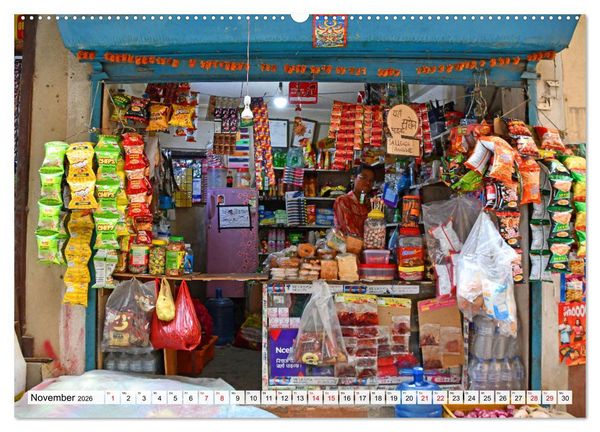 Produktbild: LALITPUR, die alte K&ouml;nigsstadt (hochwertiger Premium Wandkalender 2026 DIN A2 quer), Kunstdruck in Hochglanz