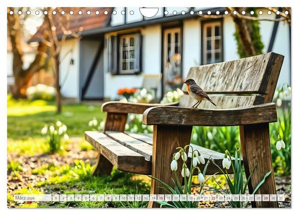 Produktbild: Wo der Tag nach Heu duftet - Zw&ouml;lf stille Monatsmomente im b&auml;uerlichen Rhythmus der Natur (Wandkalender 2026 DIN A4 quer), CALVENDO Monatskalender