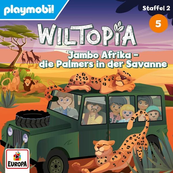 Wiltopia - Folge 5: Jambo Afrika! - Die Palmers in der Savanne (Staffel 2 - Afrika)