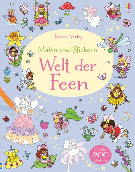 Produktbild: Malen und Stickern: Welt der Feen