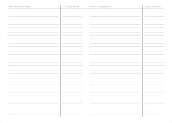Produktbild: Lady Terminkalender A6 2026