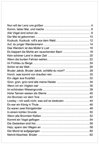 Produktbild: Die sch&ouml;nsten Volkslieder - Das Liederbuch