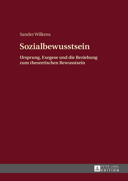 Produktbild: Sozialbewusstsein