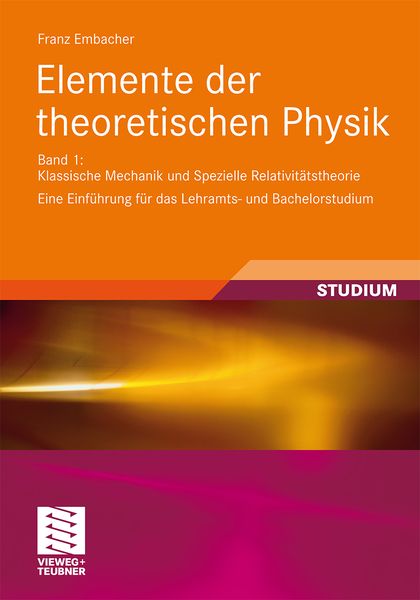 Produktbild: Elemente der theoretischen Physik