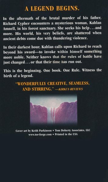 Produktbild: Sword of Truth 01. Wizard's First Rule