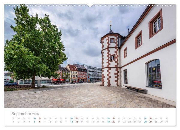 Produktbild: Schweinfurt - Stadt der Kunst und Industrie (hochwertiger Premium Wandkalender 2026 DIN A2 quer), Kunstdruck in Hochglanz