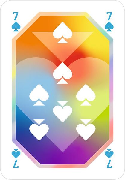 Produktbild: Spielkarten rainbow