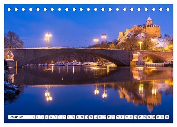 Produktbild: Sachsen-Anhalt - Schl&ouml;sser und Burgen (Tischkalender 2027 DIN A5 quer), CALVENDO Monatskalender
