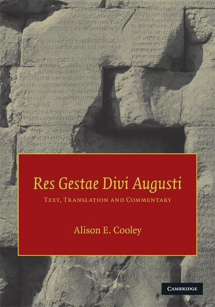 Produktbild: Res Gestae Divi Augusti