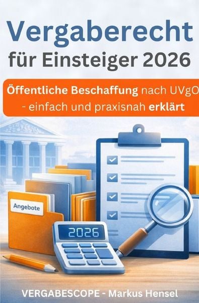 Produktbild: Vergaberecht f&uuml;r Einsteiger 2026