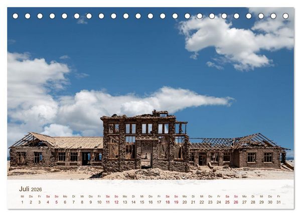 Produktbild: verlassene Sch&auml;tze (Tischkalender 2026 DIN A5 quer), CALVENDO Monatskalender