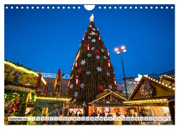 Produktbild: Das Ruhrgebiet bei Nacht (Wandkalender 2026 DIN A4 quer), CALVENDO Monatskalender