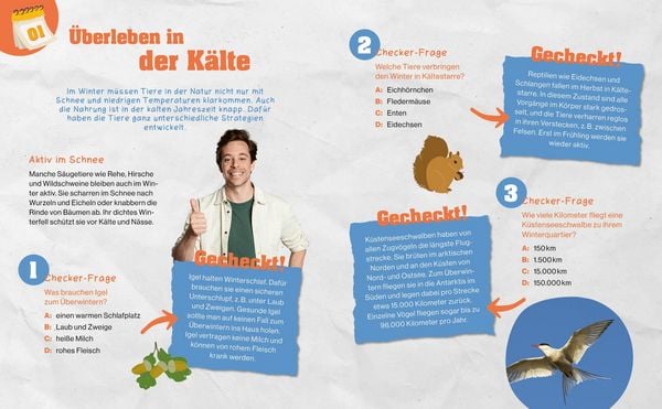 Produktbild: Checker Tobi: Das Adventskalender-Buch - Der X-mas-Check: Abenteuer K&auml;lte, Schnee und Eis