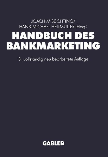 Produktbild: Handbuch des Bankmarketing