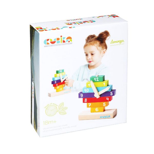 Produktbild: Holzuhr 8 Teile