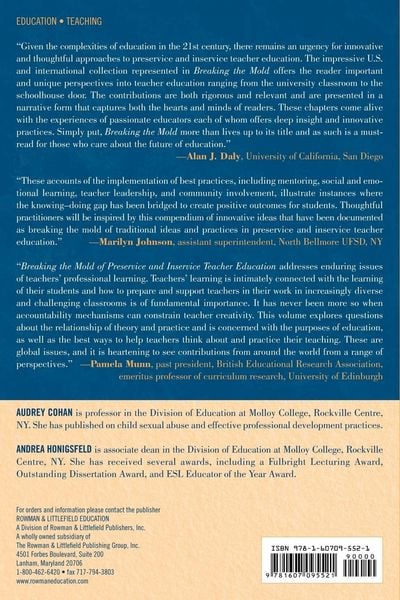 Produktbild: Breaking the Mold of Preservice and Inservice Teacher Education