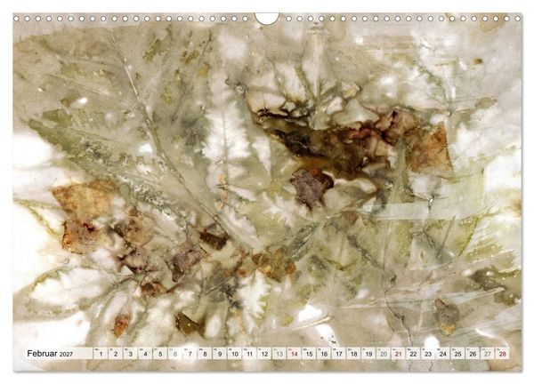 Produktbild: Botanical Printing - Magische Pflanzendrucke (Wandkalender 2027 DIN A3 quer), CALVENDO Monatskalender