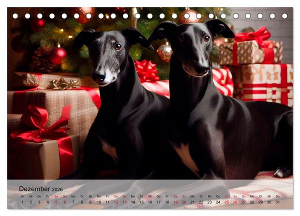 Produktbild: Black is beautiful (Tischkalender 2026 DIN A5 quer), CALVENDO Monatskalender