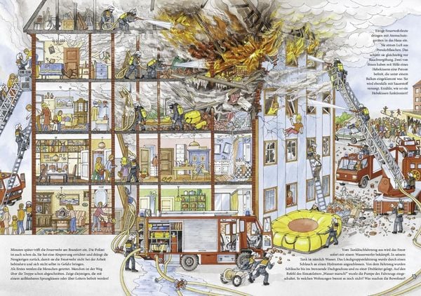 Produktbild: Wimmelbuch Feuerwehr