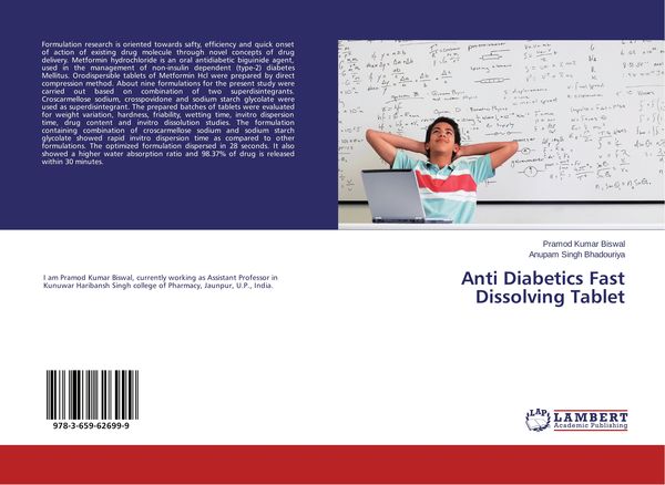 Produktbild: Anti Diabetics Fast Dissolving Tablet