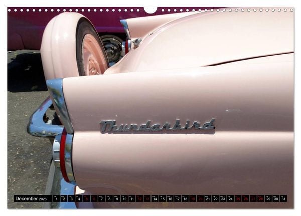 Produktbild: Ford Thunderbird (Wall Calendar 2026 DIN A3 landscape), CALVENDO 12 Month Wall Calendar