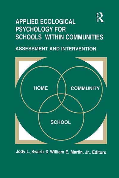 Produktbild: Applied Ecological Psychology for Schools Within Communities