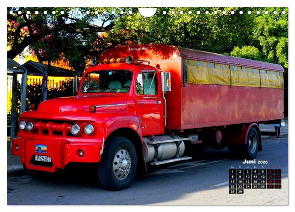 Produktbild: FORD F1 - Truck Legende 1951 (Wandkalender 2026 DIN A4 quer), CALVENDO Monatskalender