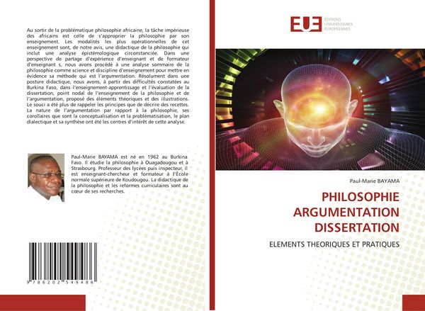 Produktbild: Philosophie Argumentation Dissertation