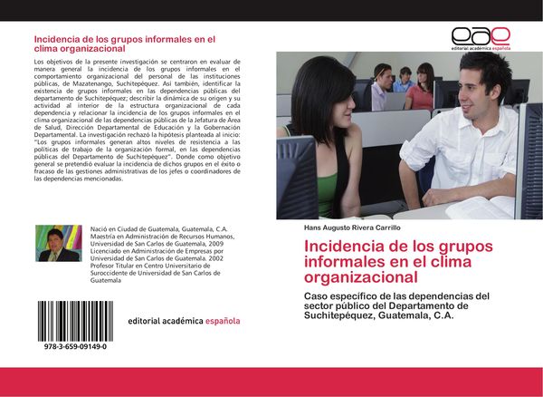 Produktbild: Incidencia de los grupos informales en el clima organizacional
