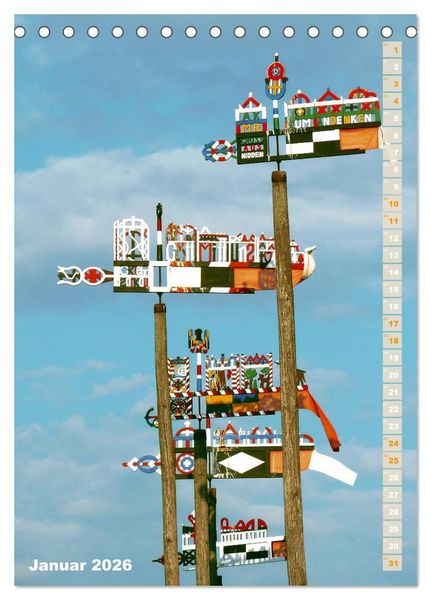 Produktbild: Kurische Nehrung &ndash; Am langen, weichen Ostsee-Strand (Tischkalender 2026 DIN A5 hoch), CALVENDO Monatskalender