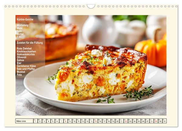 Produktbild: K&uuml;rbis-Freestyle-Kochen. Zutaten und Ideen. Mach dein Gericht daraus! (Wandkalender 2026 DIN A3 quer), CALVENDO Monatskalender