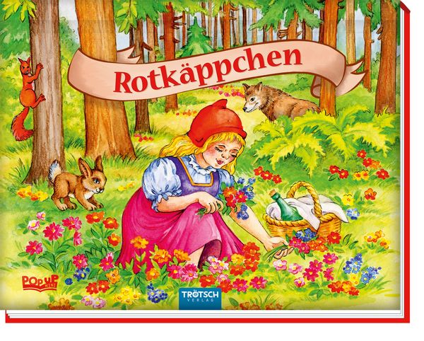 Produktbild: Tr&ouml;tsch M&auml;rchenbuch Pop-up-Buch Rotk&auml;ppchen